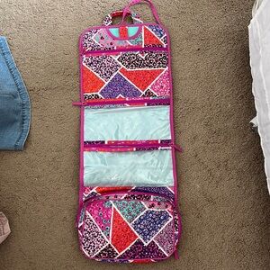 BRAND NEW Vera Bradley hanging and travel makeup bag